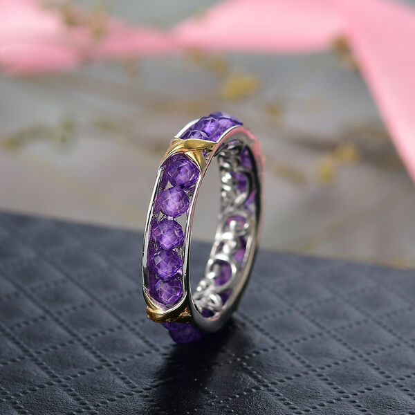 EverTrue AA afrikanischer Amethyst Ring - 5 ct. image number 1