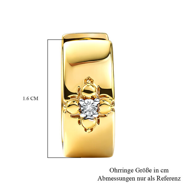 EverTrue Diamant Creolen image number 5