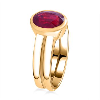 Afrikanischer Rubin-Ring - 3 ct.