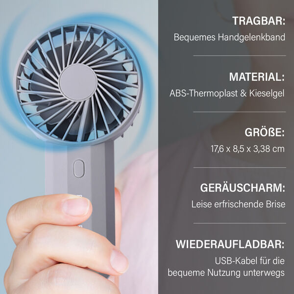 Mini Ventilator mit zwei Lüfterflügeln image number 3
