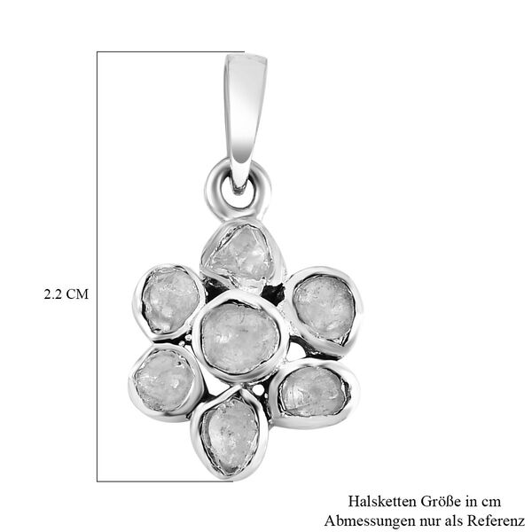 Polki Diamant Anhänger - 0,33 ct. image number 6