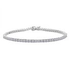 Lab Grown Diamant SI-GH Armband ca. 20 cm 925 Silber rhodiniert ca. 4.00 ct