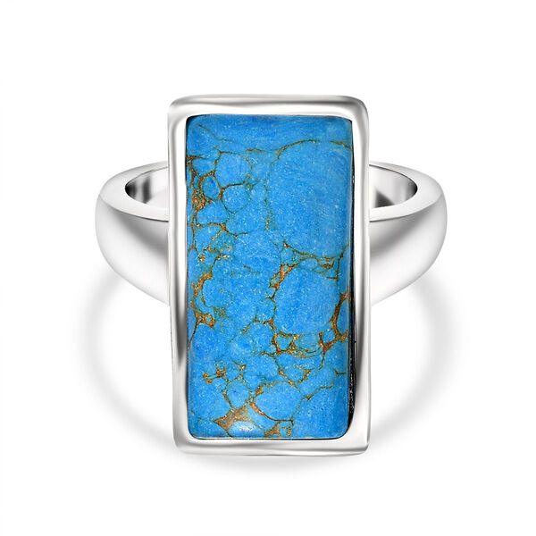 EverTrue blauer Türkis Ring - 9,16 ct. image number 0