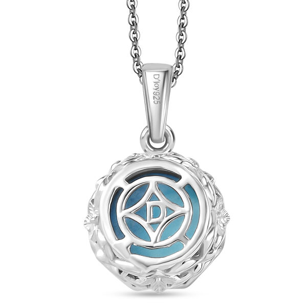 D'Joy Goldenhill T&uuml;rkis Anh&auml;nger mit 50cm Kette - 4,48 ct. image number 5