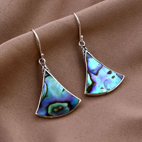 Royal Bali - Abalone Muschel Ohrringe, 925 Silber ca. 2.00 ct image number 1