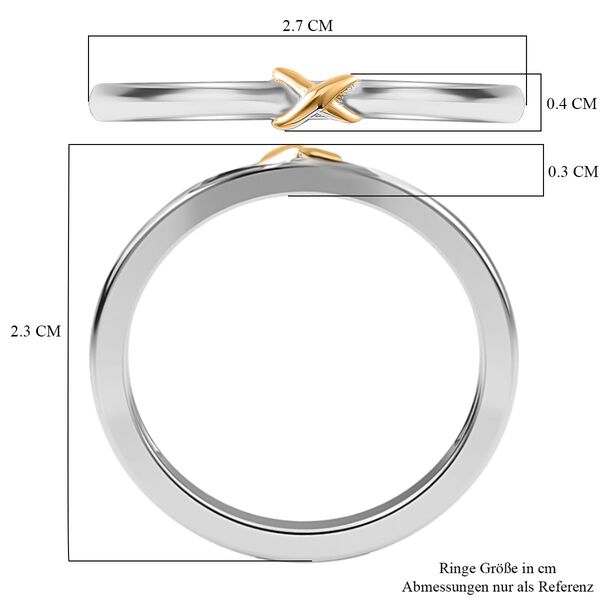 Moissanit Ringset, ca. 0,56 ct. image number 7