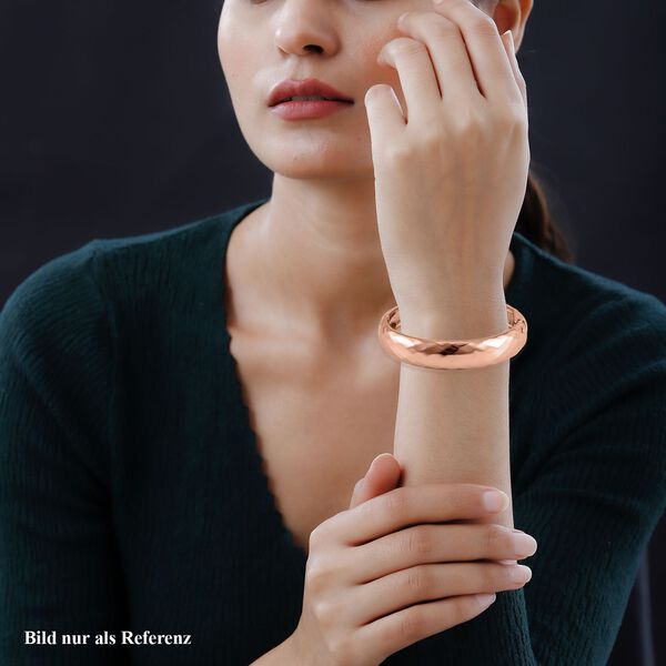 Rosefarbener Armreif, ca. 18.5 cm image number 2