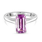 AAAA Kunzit Ring 375 Gold (Größe 18.00) ca. 4,06 ct