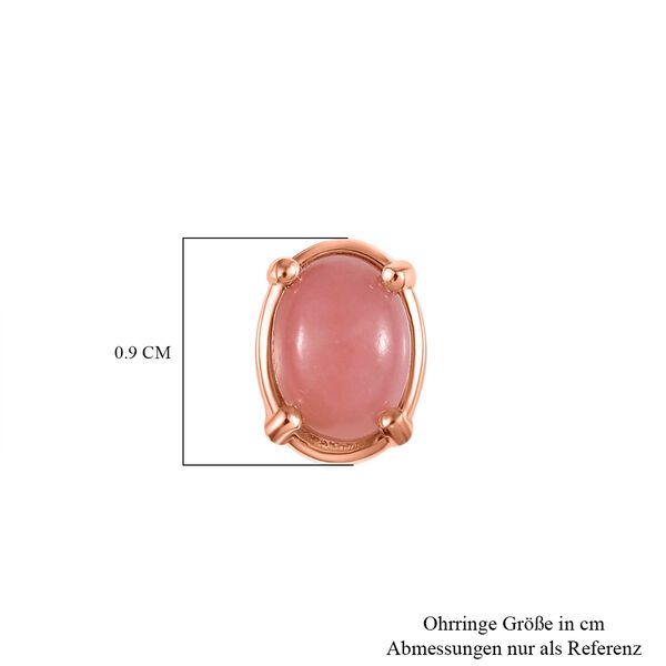 D&rsquo;joy AA Vinicunca-Peruanischer Opal Ohrringe 925 Silber 750 ros&eacute;vergoldet ca. 1.36 ct image number 5