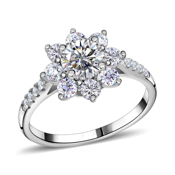 Moissanit Ring - 1,89 ct. image number 4