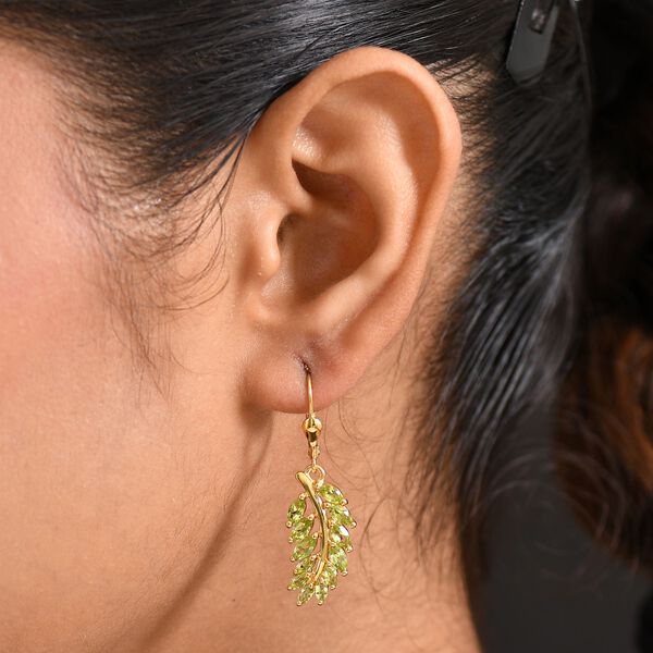 D’Joy Peridot Ohrringe - 3,46 ct. image number 3