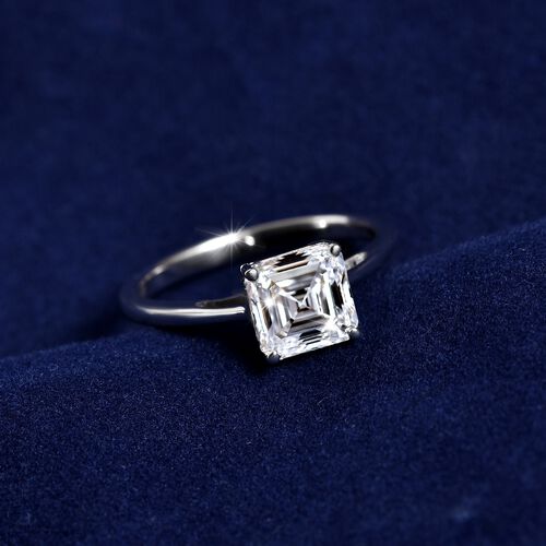 LUXURIANT DIAMOND- VS-EF Labor Diamant Ring in 950 Platin - 2 ct. image number 5
