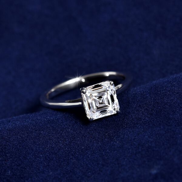 LUXURIANT VS-EF Labor Diamant Ring in 950 Platin - 2 ct. image number 5