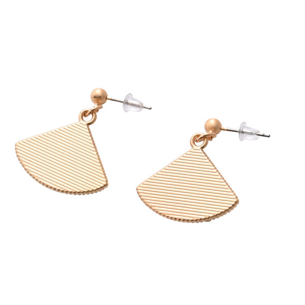 LA MAREY Signature Set mit Seidenschal und Seidentropfen-Ohrringen, 100% Maulbeerseide, 65 x 170 cm, Schwarz image number 7