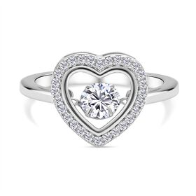 Weißer Zirkonia-Ring - 1,02 ct.