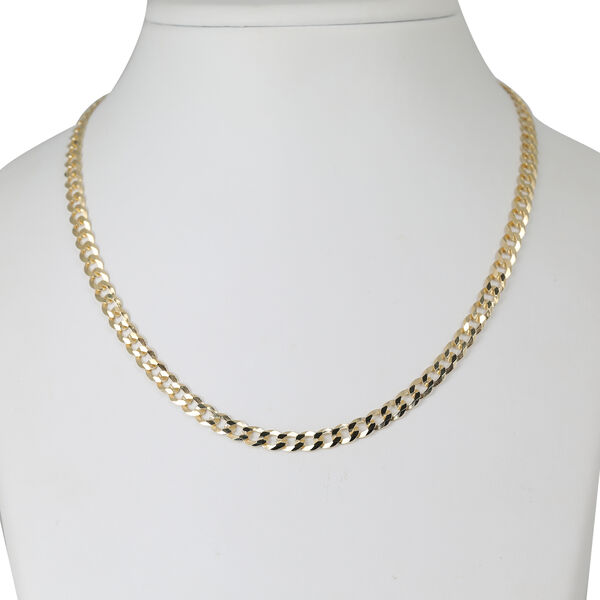 GRUMETTA CHAIN PROMO 925 Silber vergoldet Halskette ca. 50 cm ca. 10,80g