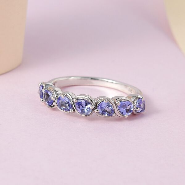 Tansanit Ring - 0,97 ct. image number 2