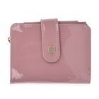 " life-style:Color:Pink Purple Size/Profile: PU Wallet with RFID Wall (exterior):PU Lining (Interior):Polyester; Pockets (exterior):Zipper -1; Pockets (interior):card solt-5, currency divider-1 Size:12*9.5cm "