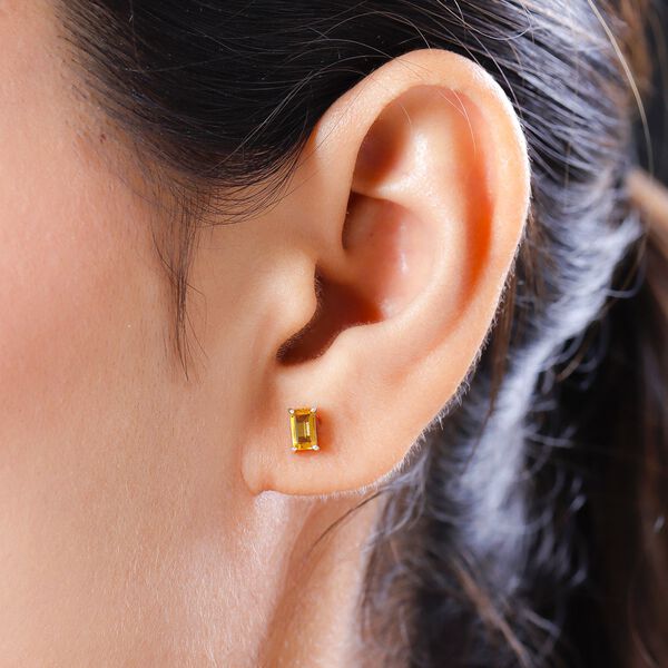 Salamanca Feueropal-Ohrringe, 925 Silber platiniert ca. 0,40 ct image number 3