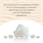 Pristine weiße Opal-Halskette image number 9