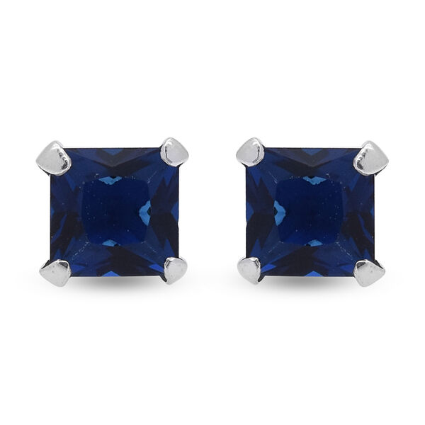 Champagner Zirkonia, Blauer Zirkonia Schmuckset   ca. 3,40 ct. image number 4