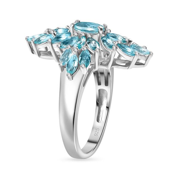 AA Lagunen Apatit Ring - 2,62 ct. image number 5