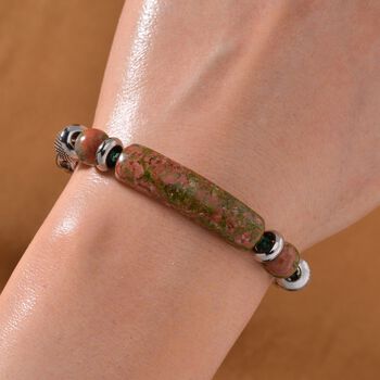 Unakite Armband, 18 cm - 25 ct.