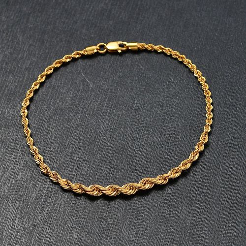 Kordelkette Armband in 916 Gelbgold image number 1