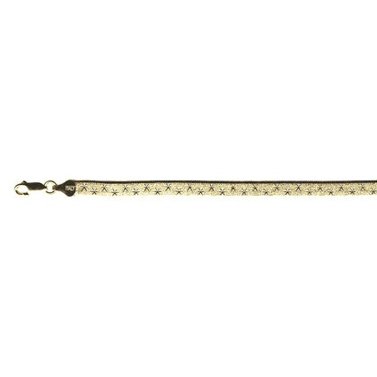 925 Silber vergoldet Armband ca. 18 cm+ 2.5 cm Extender, ca. 4,41g