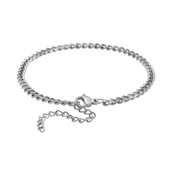 3er Set - Sehr Schick und Trendy Armbänder, Chirurgen-Edelstahl, Silberfarben image number 7