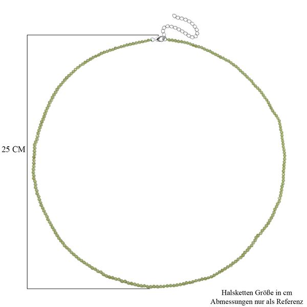 AA Natürliche Peridot 78+5 cm Halskette - 56,50 ct. image number 7