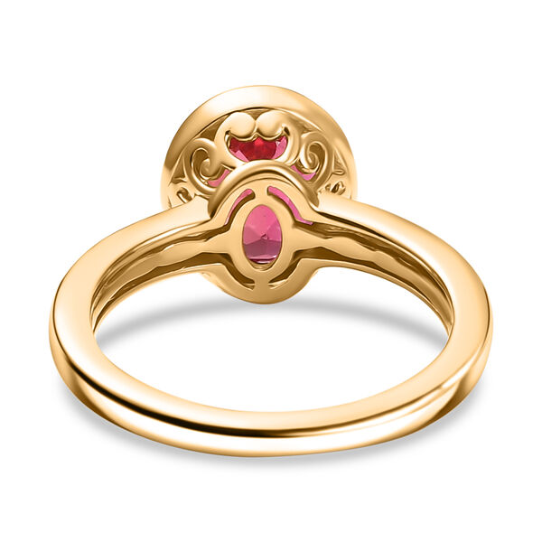Labor Padparadscha Saphir Ring - 2,51 ct. image number 5