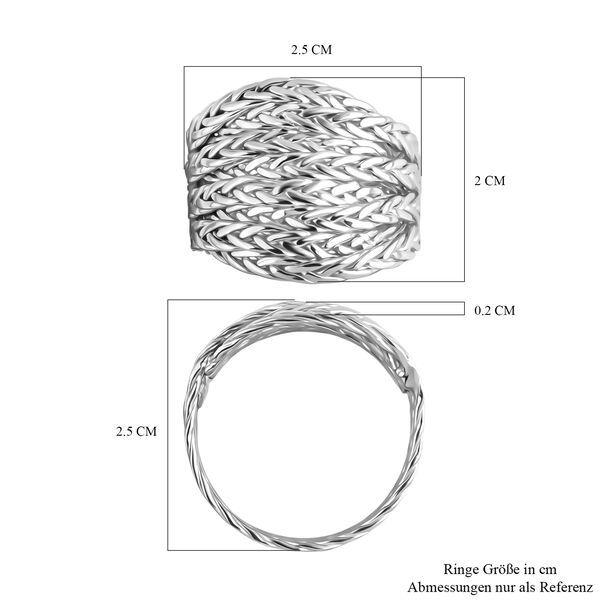 D'Joy Royal Bali 925 Silber Ring (Gr&ouml;&szlig;e 16.00) ca. 8,25g image number 5