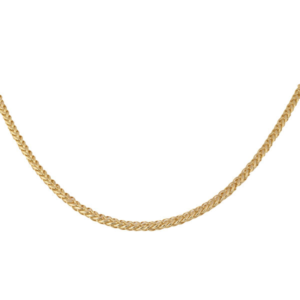Italienische Spiga-Kette, ca. 50 cm, 375 Gelbgold ca. 6,24g