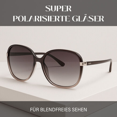 Sole & Luce - Polarisierte Sonnenbrillen, Hellbraun image number 1