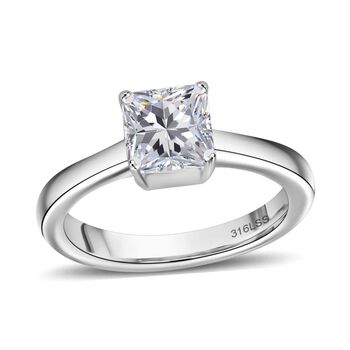 Wei&szlig;es Zirkonia-Schmuckset