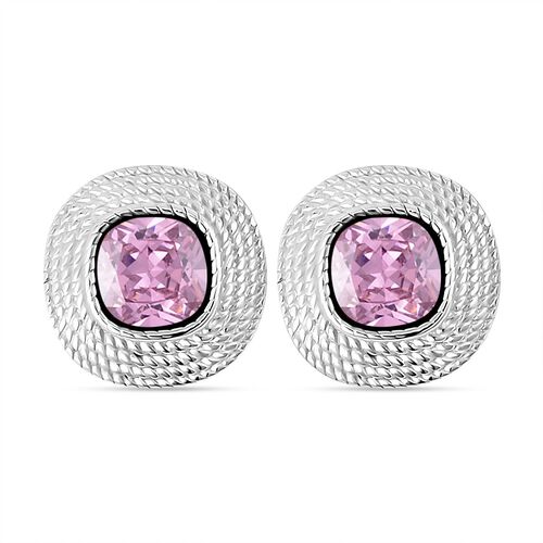 Rosa Zirkonia Ohrringe - 7,50 ct. image number 0