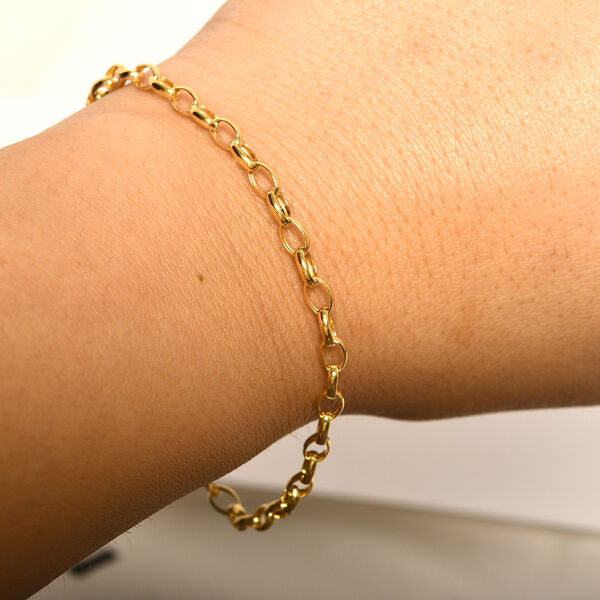 Belcher-Kette-Armband in 585 Gold, 19 cm image number 2