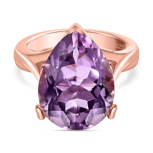 Rose De France Amethyst und Zirkon Ring - 8,13 ct. image number 0