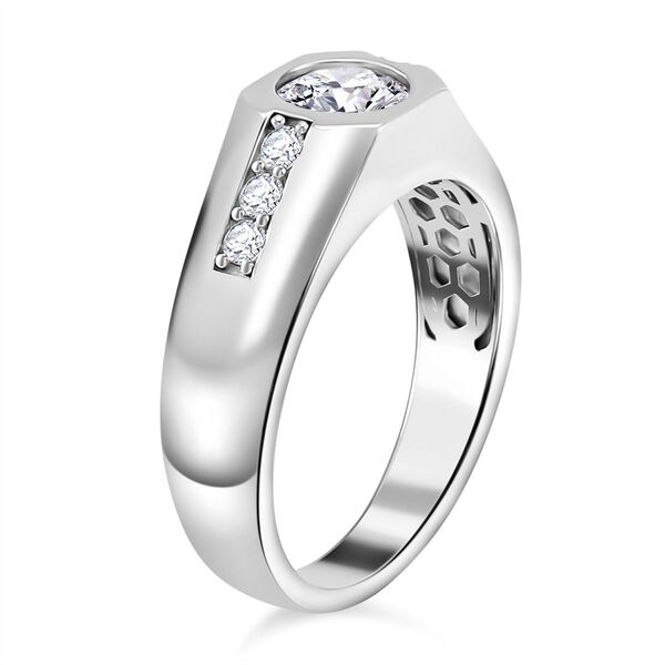 Moissanit Ring - 1 ct. image number 4