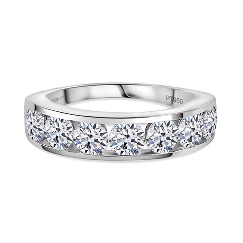LUXURIANT DIAMOND- SGL zertifizierter VS-EF Labor Diamant Ring in 950 Platin - 2 ct. image number 0