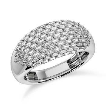 Wei&szlig;er Diamant Ringe - 1 ct.