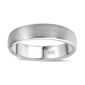 Bandring, 925 Silber rhodiniert