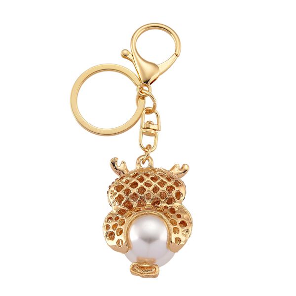 3er-Set Mehrfarbige Kristall-, Harz- und Emaille-Schl&uuml;sselanh&auml;nger image number 7