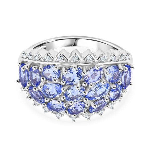 D'Joy Tansanit und Zirkon Ring - 2,90 ct. image number 0