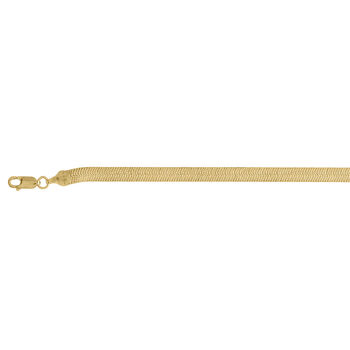 Flaches Fischgr&auml;ten-Armband, 19 cm - 5,26g