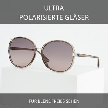 Sole und Luce - Swiss Eyewear - Ultra-Polarisierte UV400 Sonnenbrille, Grau