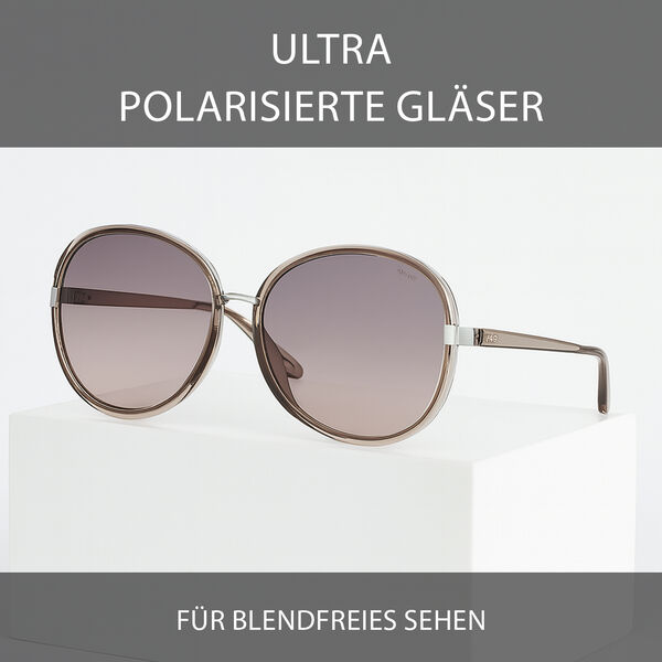 Sole und Luce - Swiss Eyewear - Ultra-Polarisierte UV400 Sonnenbrille, Grau image number 1