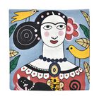 Besticktes Kissenbezug mit Reißverschluss, Frida Kahlo image number 2