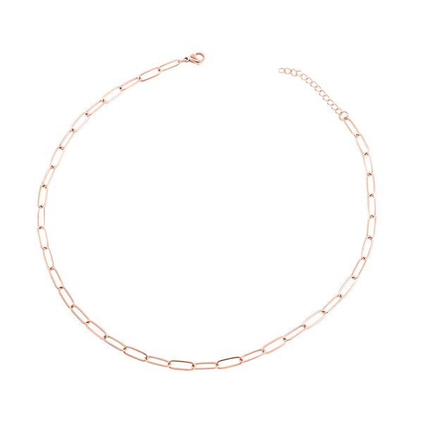 EVER TRUE 3er-Set- Stacking Büroklammerketten in Roségoldton image number 4